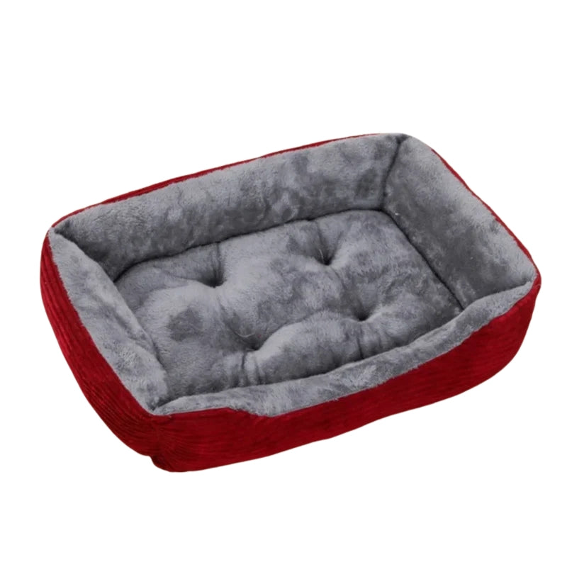 Cama Quadrada confortável para Cachorro e Gato de todos tamanhos