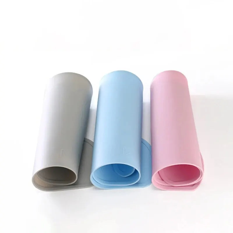 Tapete de Alimentação de Silicone para Cães e Gatos Impermeável Antiderrapante e Higiênico