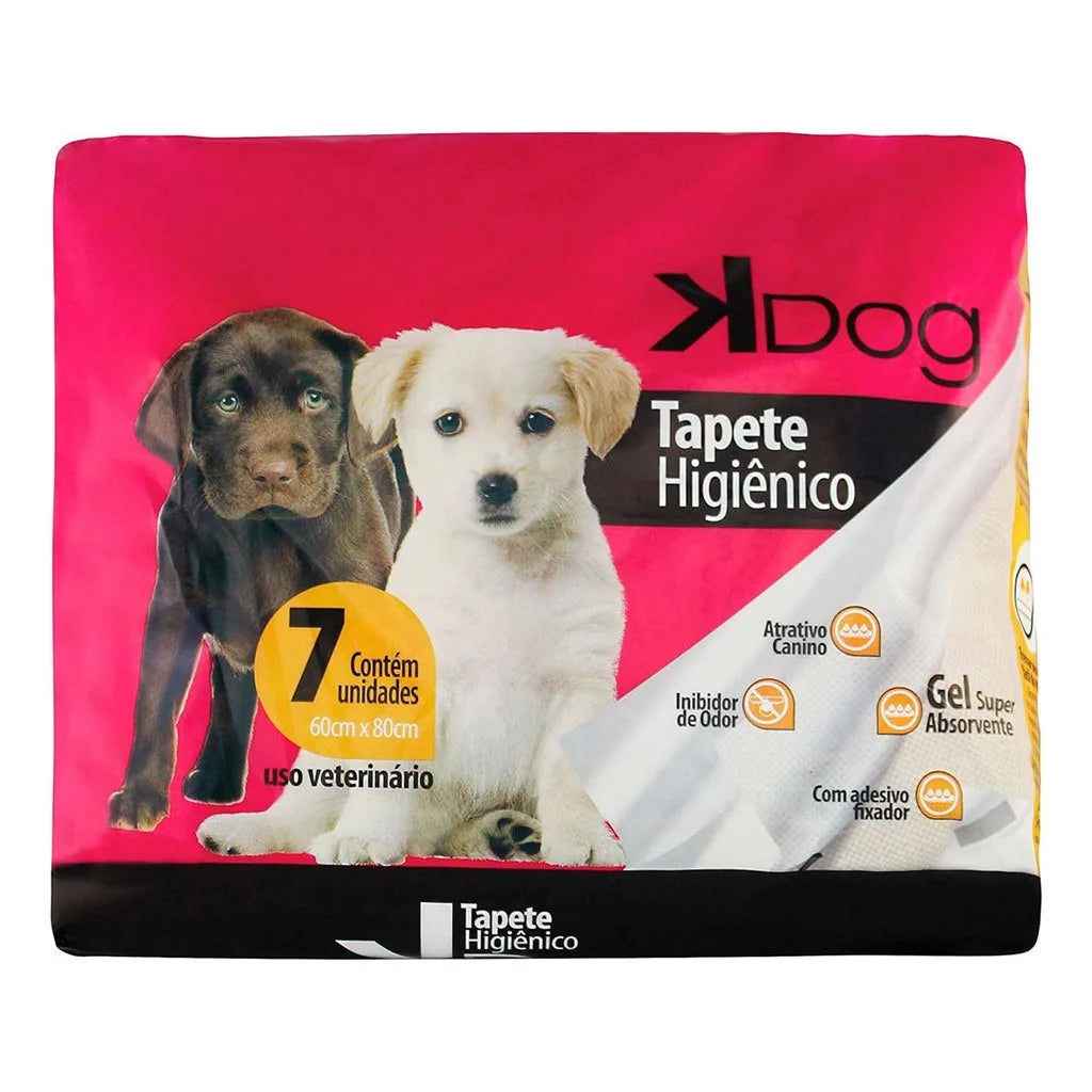 Tapetes Higiênicos 60 × 80 cm  7 Unidades