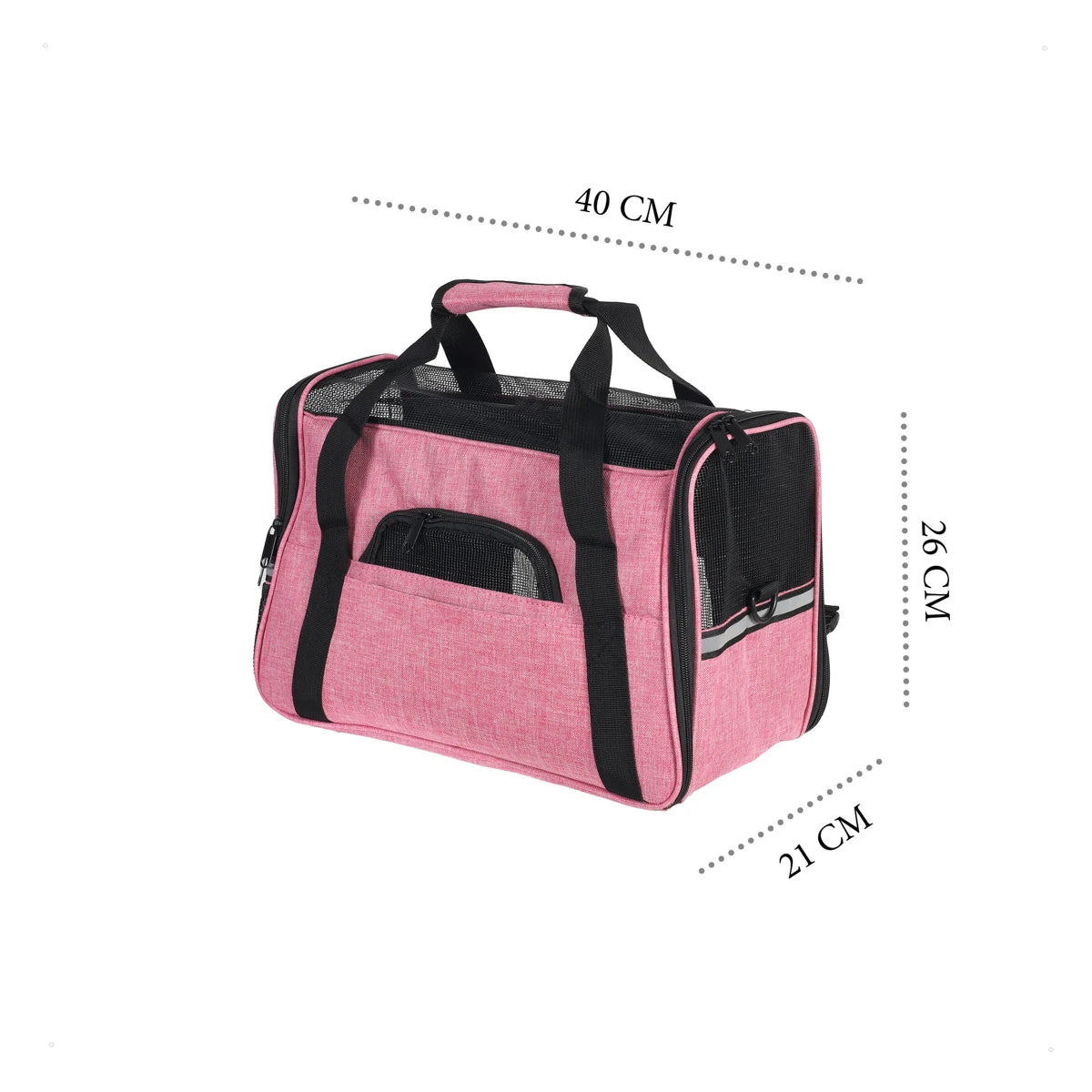 Bolsa de Transporte Confortável  para Pets até 7 kg