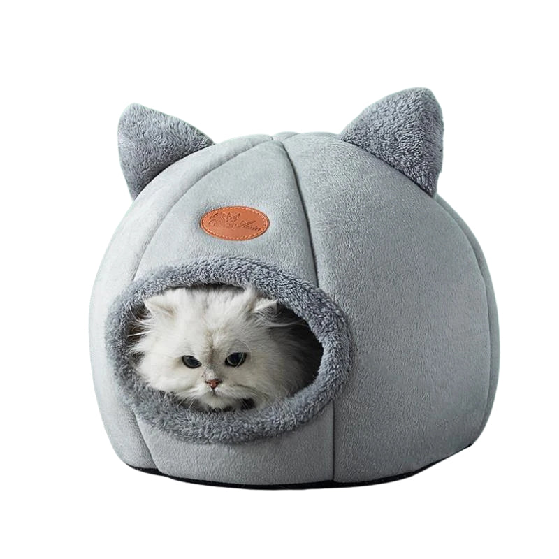 Cama Caverna Abrigo Quentinho e Macio para Cães e Gatos
