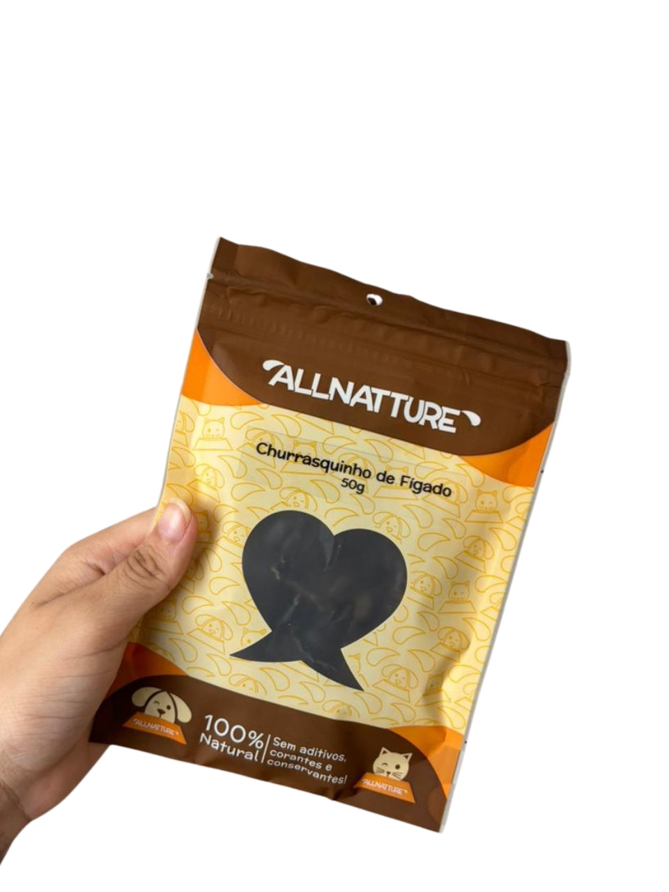 Petisco Natural Churrasquinho de Fígado para Cães Rico em Ferro e Proteínas