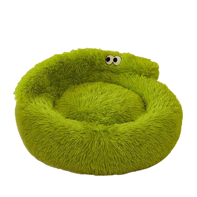 Cama Ninho de Pelúcia para Cães e Gatos Conforto Segurança e Aconchego