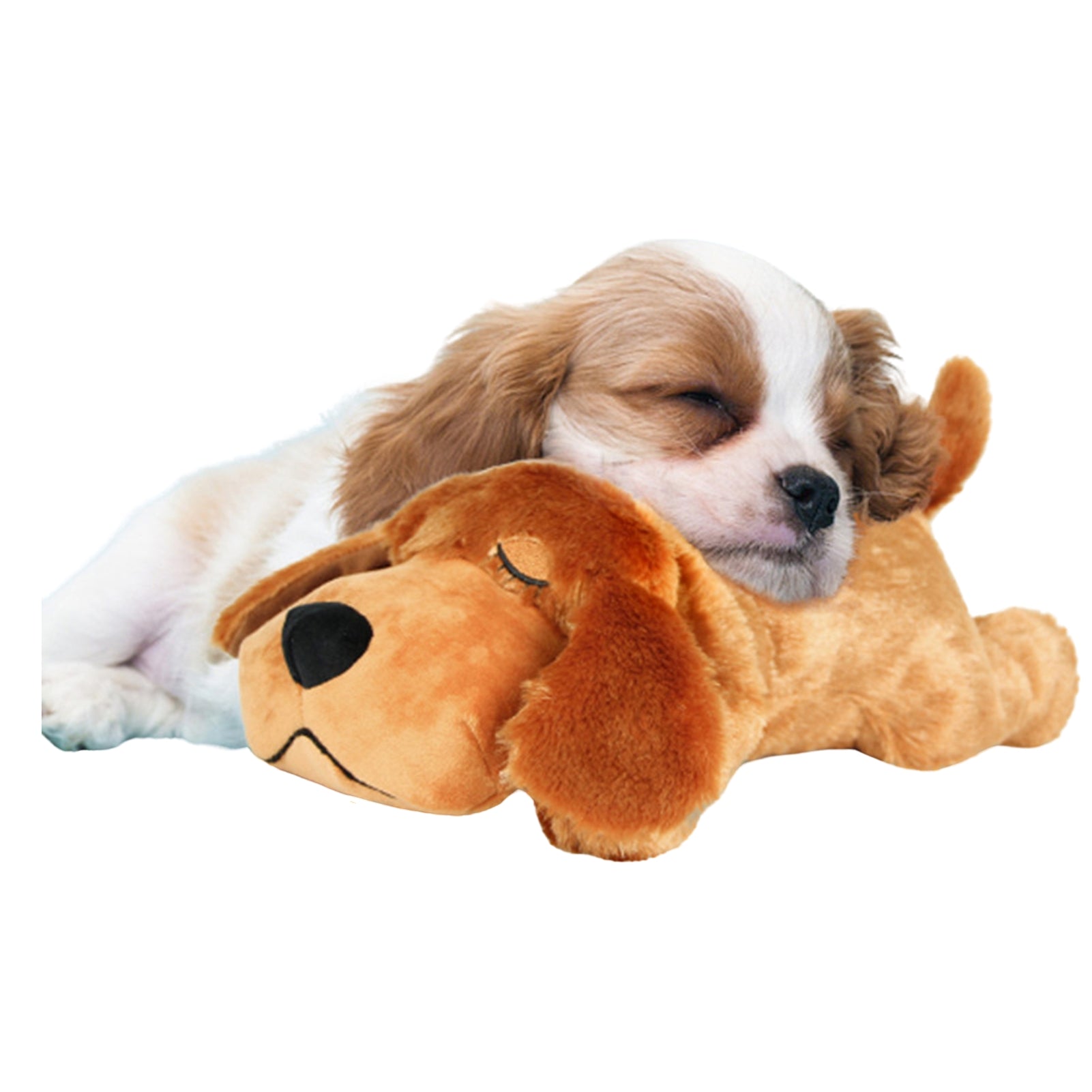 Brinquedo Pelúcia Cachorro Fofinho Simulador de Coração