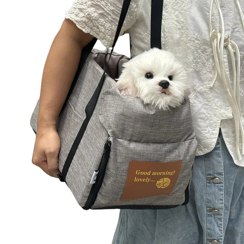 Cadeirinha e Bolsa de Transporte 3 em 1 para Cães e Gatos Segurança Conforto e Portabilidade