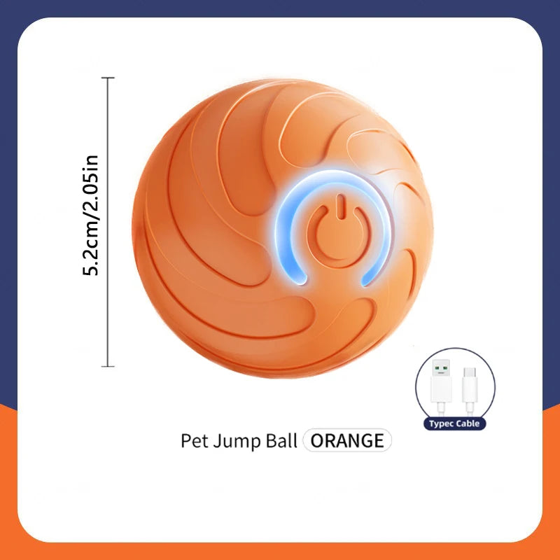 Bola Inteligente Interativa para Cães e Gatos Movimento Automático e Diversão Garantida