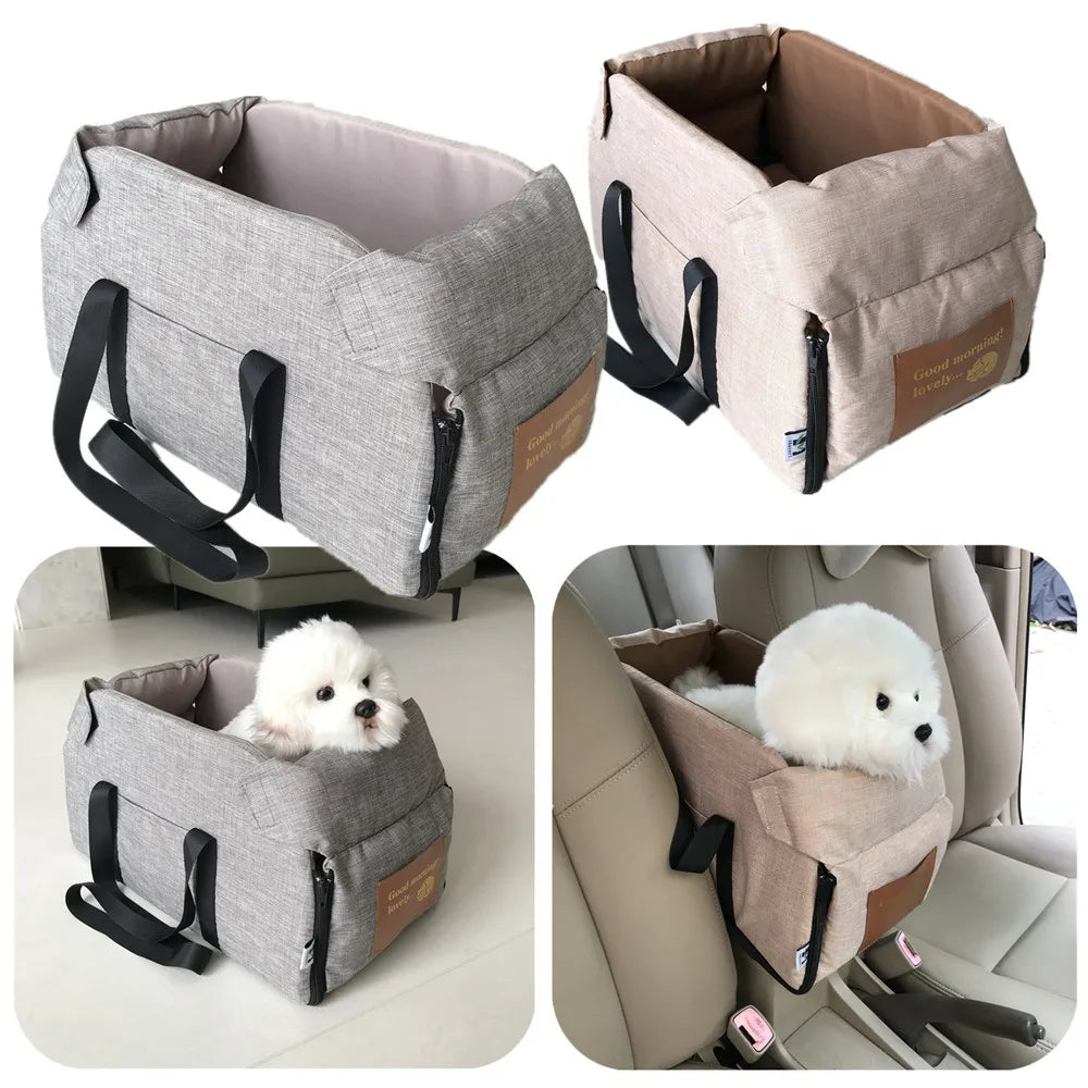 Cadeirinha e Bolsa de Transporte 3 em 1 para Cães e Gatos Segurança Conforto e Portabilidade