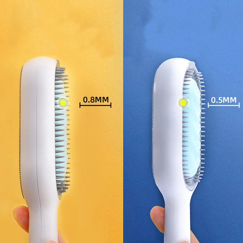 Escova de Remoção de Pelos 2 em 1 para Cães e Gatos