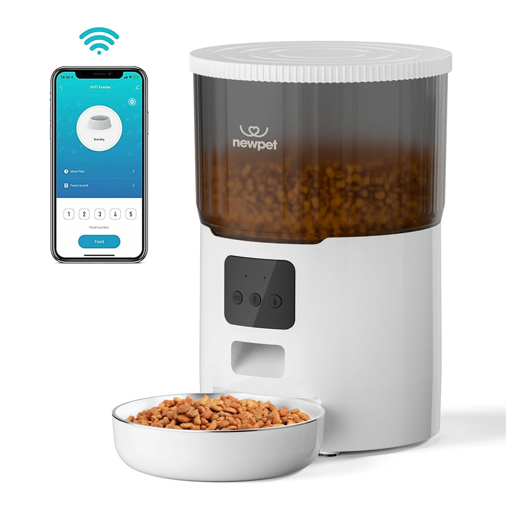 Comedouro Automático Inteligente Controle de Alimentação pelo App