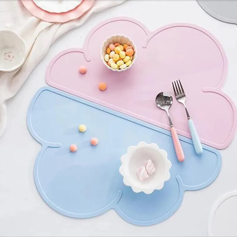 Tapete de Alimentação de Silicone para Cães e Gatos Impermeável Antiderrapante e Higiênico
