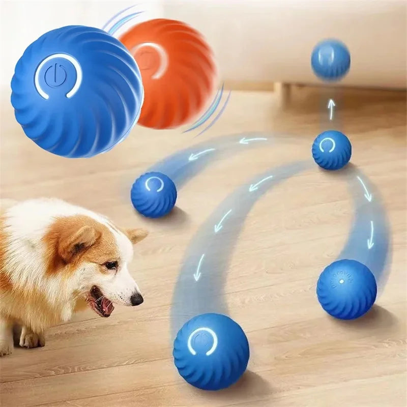 Bola Inteligente Interativa para Cães e Gatos Movimento Automático e Diversão Garantida
