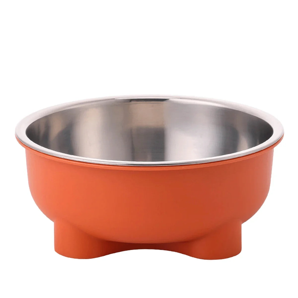 Tigela Antiderrapante em Aço Inox para Cães e Gatos