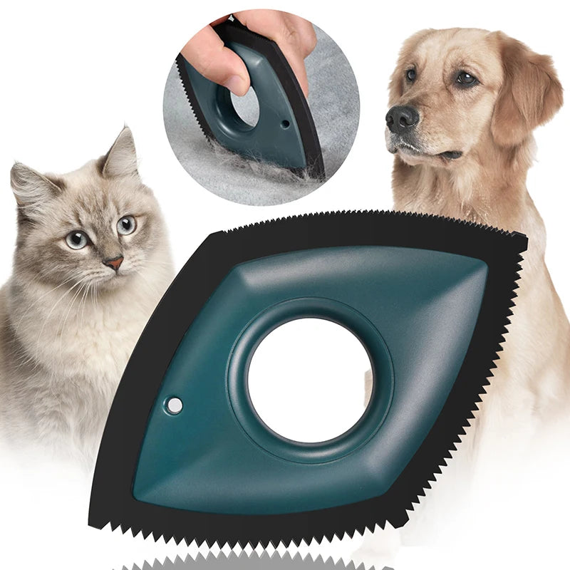 Removedor de Pelos para Cães e Gatos Escova Reutilizável para Roupas Estofados e Carros