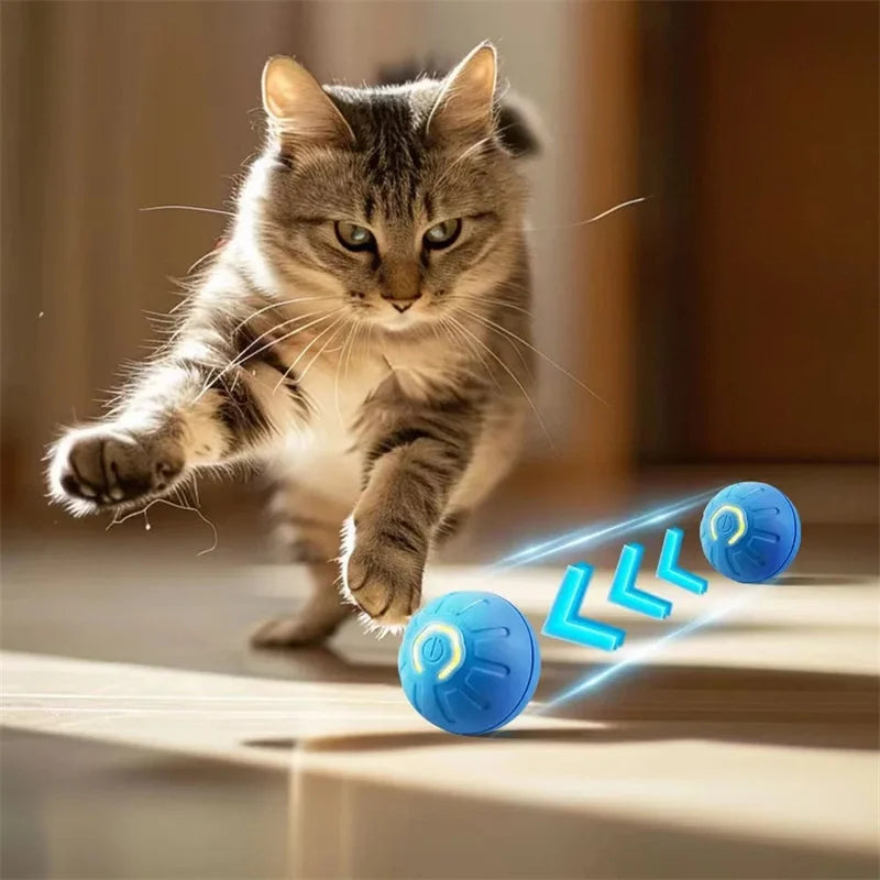 Bola Inteligente Interativa para Cães e Gatos Movimento Automático e Diversão Garantida