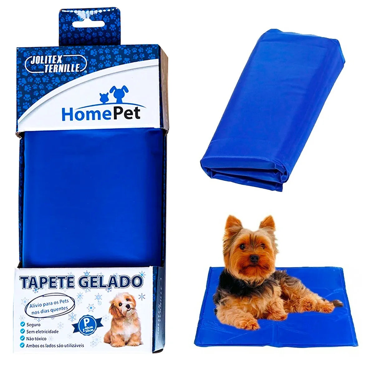 Tapete Geladinho para Cães e Gatos com Efeito Refrescante
