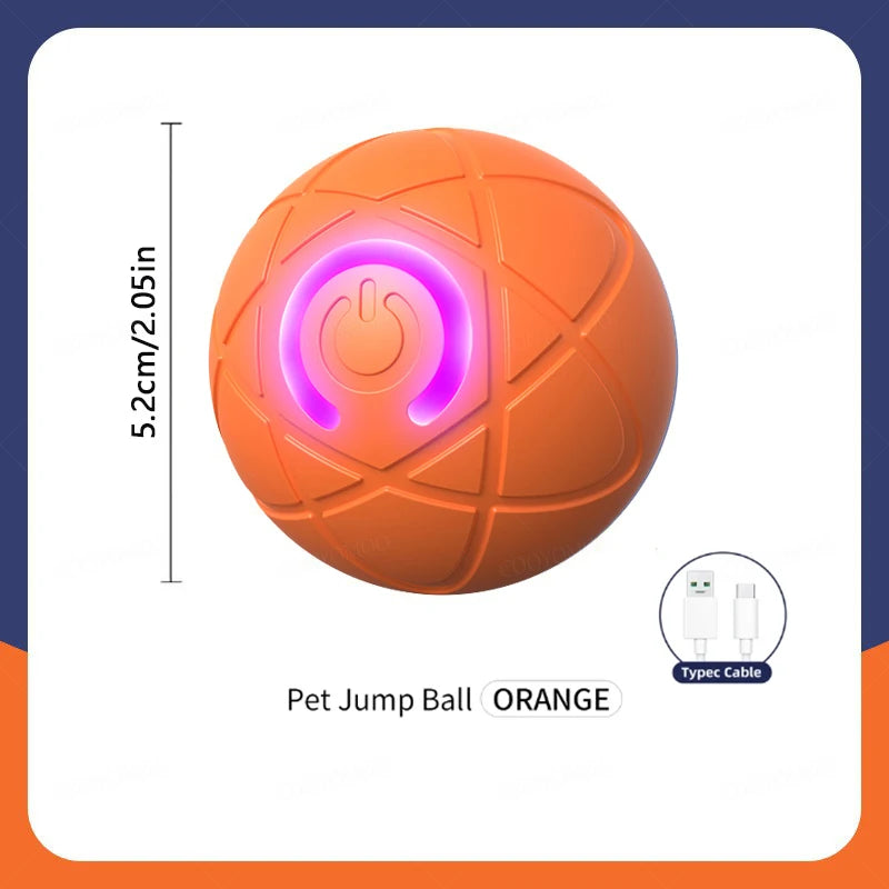 Bola Inteligente Interativa para Cães e Gatos Movimento Automático e Diversão Garantida