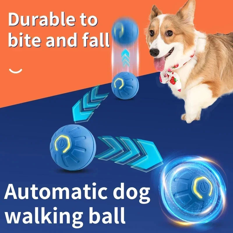 Bola Inteligente Interativa para Cães e Gatos Movimento Automático e Diversão Garantida