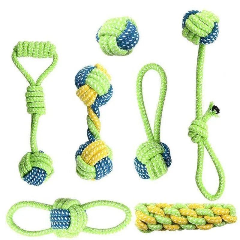 Brinquedos de Corda para Cães Diversão Saúde Bucal e Resistência