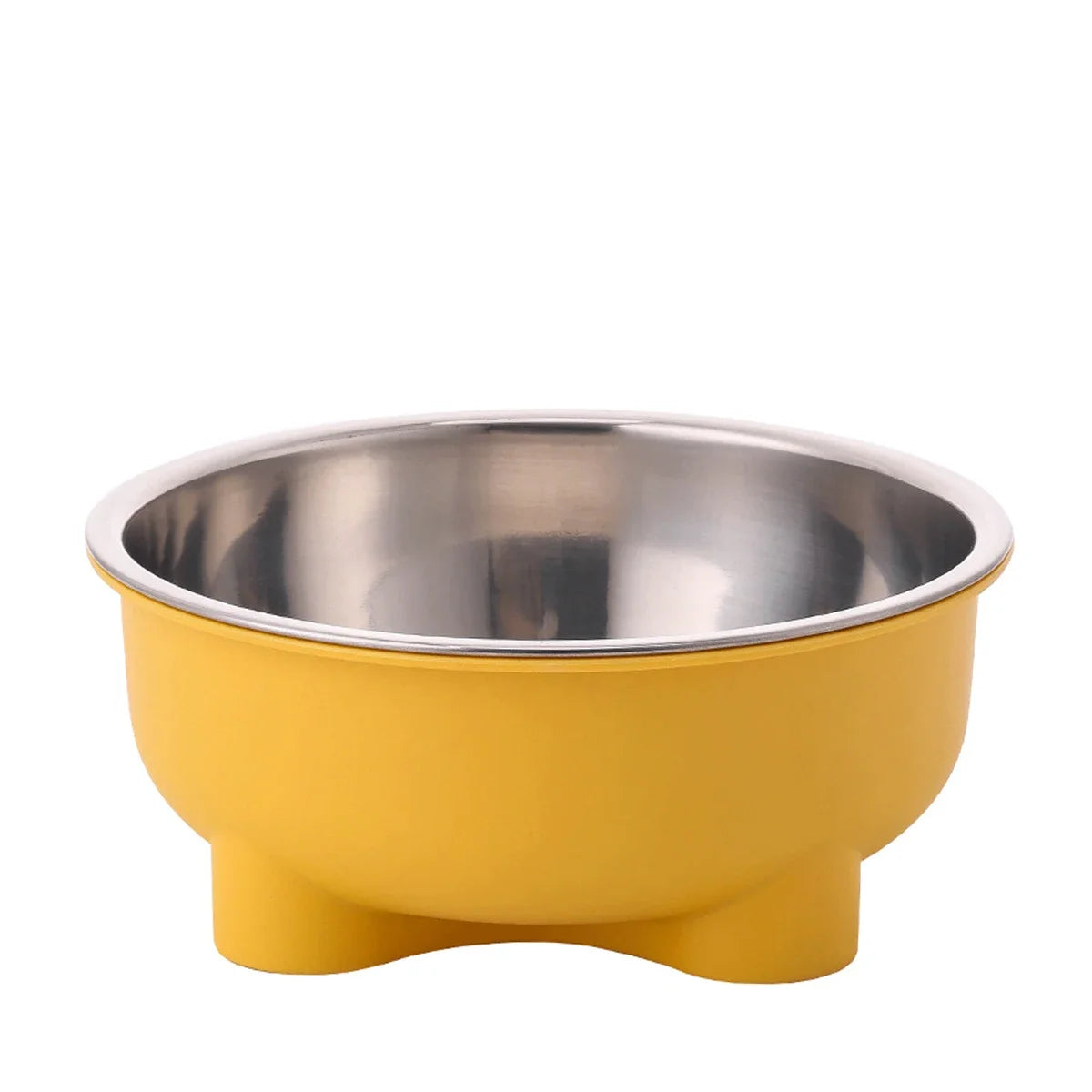 Tigela Antiderrapante em Aço Inox para Cães e Gatos