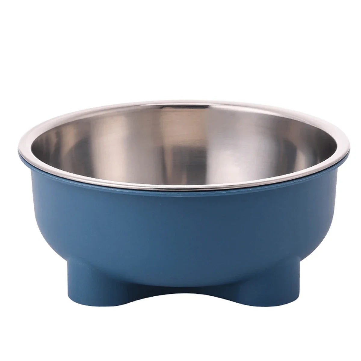 Tigela Antiderrapante em Aço Inox para Cães e Gatos